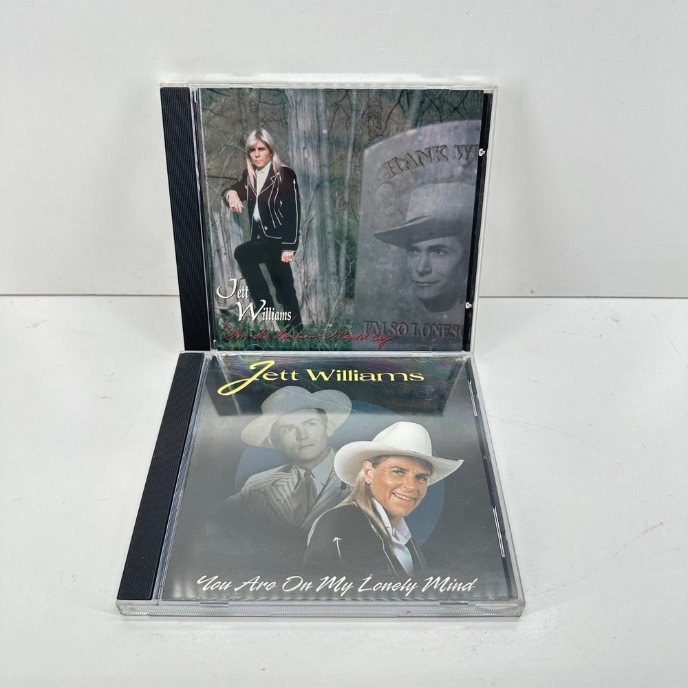 Jett Williams CD Lot You Are On My Lonely Mind I'm So Lonesome I Could Cry VG+